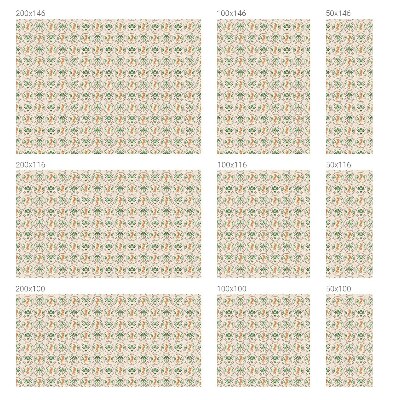 Film solaire fenêtre décoratif aspect vitrail Palm Leopard