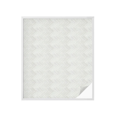 Brise-vue pour fenêtre chevrons gris