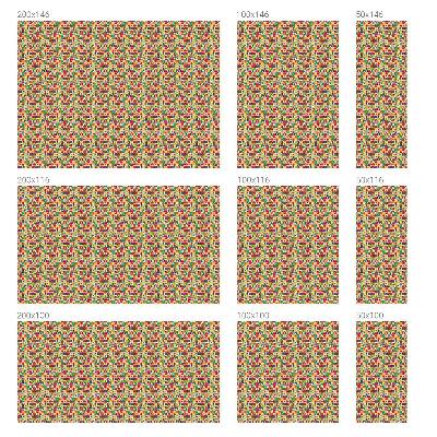 Film occultant pour fenêtre abstraction colorée