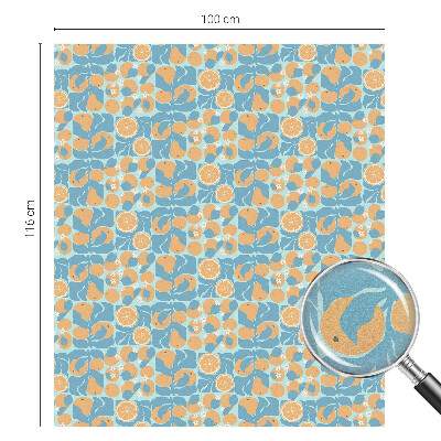 Film occultant pour fenêtre Agrumes au goût de poisson