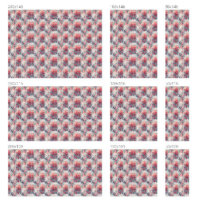 Sticker fenêtre vitrail adhésif feuilles de fleurs