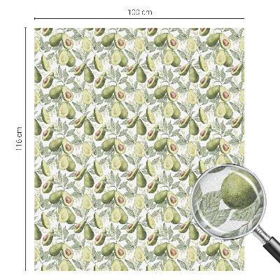 Brise-vue pour fenêtre feuilles d'avocatier