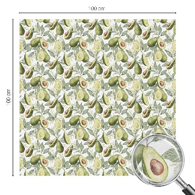 Brise-vue pour fenêtre feuilles d'avocatier
