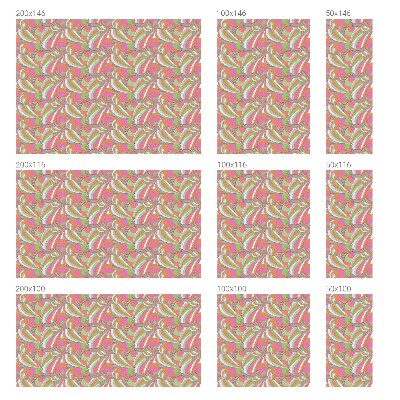 Film solaire fenêtre décoratif aspect vitrail Zigzag coloré