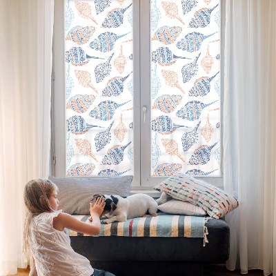 Film occultant pour fenêtre Coquillages