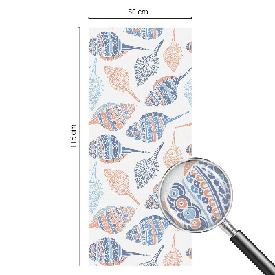 Film occultant pour fenêtre Coquillages