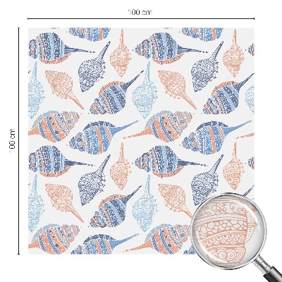 Film occultant pour fenêtre Coquillages