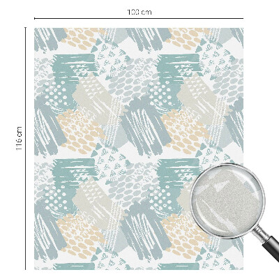 Brise-vue pour fenêtre Mosaïque abstraite