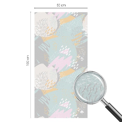 Brise-vue pour fenêtre Harmonie abstraite