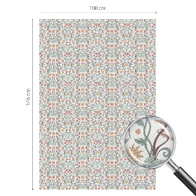 Brise-vue pour fenêtre feuilles de renard