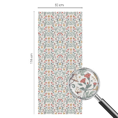 Brise-vue pour fenêtre feuilles de renard