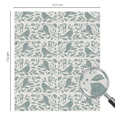 Film occultant pour fenêtre Motif d'oiseau