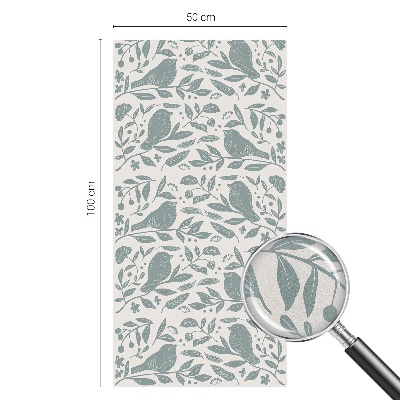 Film occultant pour fenêtre Motif d'oiseau