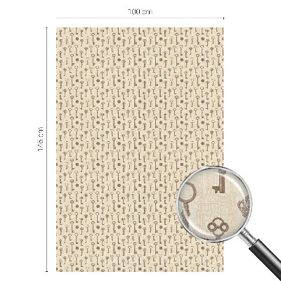 Film occultant pour fenêtre Clés mystérieuses