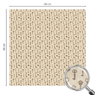 Film occultant pour fenêtre Clés mystérieuses