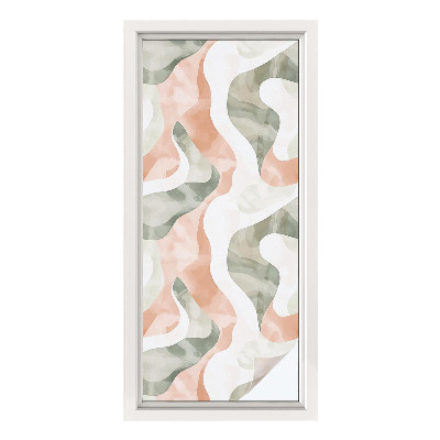 Film occultant pour fenêtre Vagues colorées