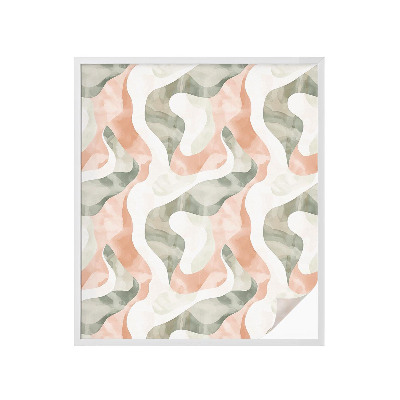 Film occultant pour fenêtre Vagues colorées