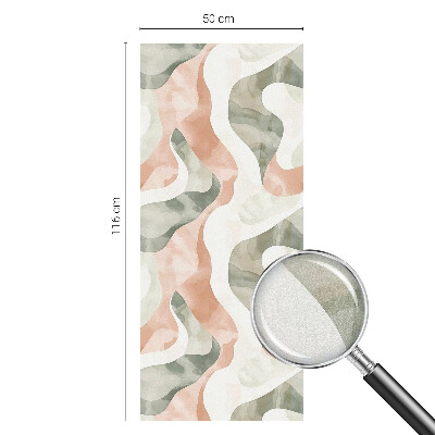 Film occultant pour fenêtre Vagues colorées