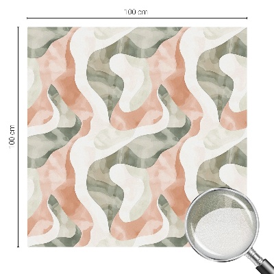 Film occultant pour fenêtre Vagues colorées