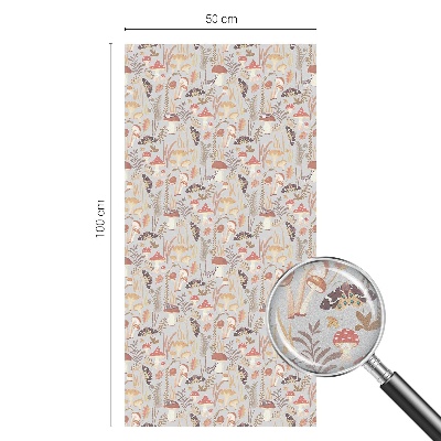 Brise-vue pour fenêtre Motif forestier