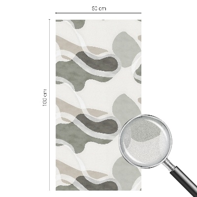 Film occultant pour fenêtre Motif organique