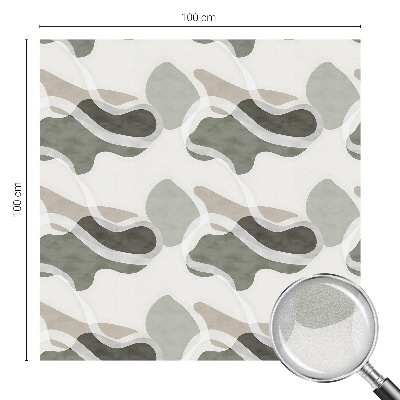 Film occultant pour fenêtre Motif organique