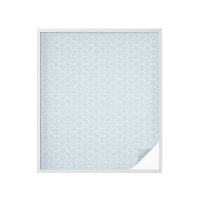 Film occultant pour fenêtre vagues japonaises