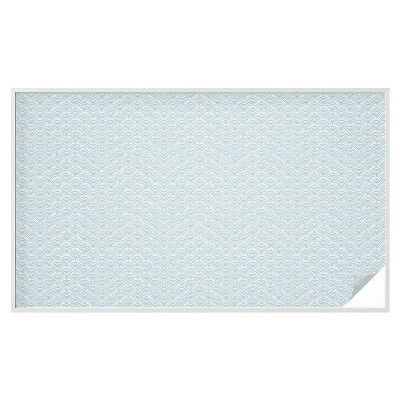 Film occultant pour fenêtre vagues japonaises