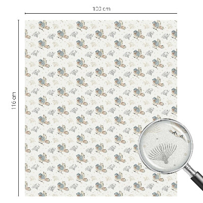 Brise-vue pour fenêtre Motif d'oiseaux