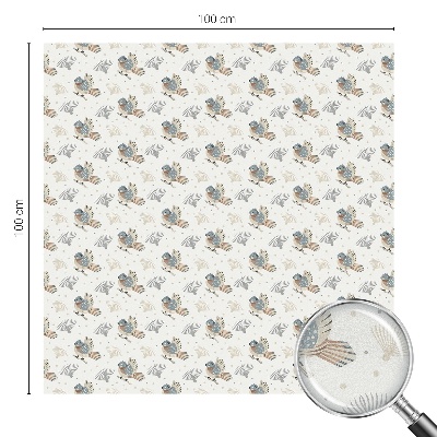 Brise-vue pour fenêtre Motif d'oiseaux