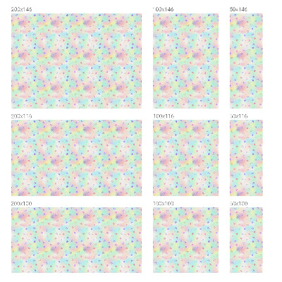 Sticker fenêtre vitrail adhésif Motifs arc-en-ciel