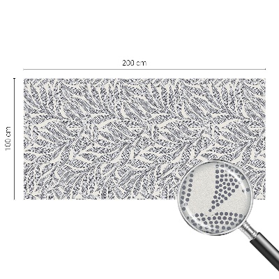 Film solaire fenêtre décoratif aspect vitrail Chute des feuilles