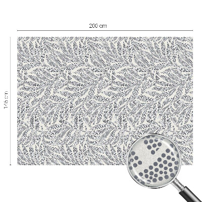 Film solaire fenêtre décoratif aspect vitrail Chute des feuilles