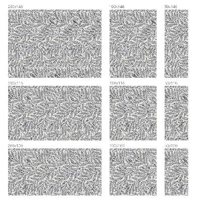 Film solaire fenêtre décoratif aspect vitrail Chute des feuilles