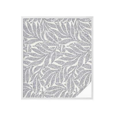 Film solaire fenêtre décoratif aspect vitrail Chute des feuilles