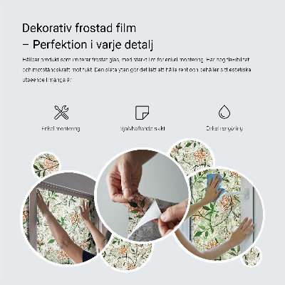 Film occultant pour fenêtre Motifs orientaux