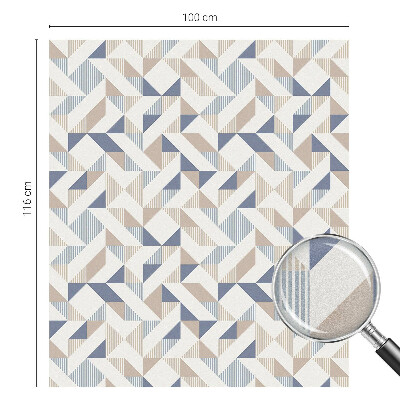 Brise-vue pour fenêtre Motifs géométriques