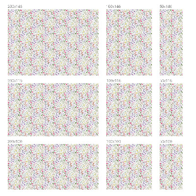 Film adhésif pour vitrage dépoli vitrail prairie fleurie