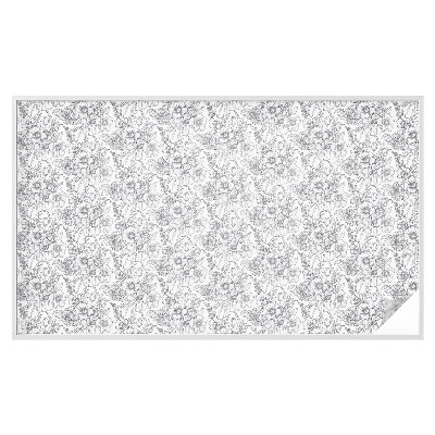 Brise-vue pour fenêtre Élégance florale