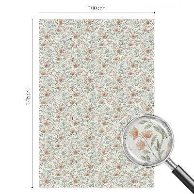 Film occultant pour fenêtre Motif floral