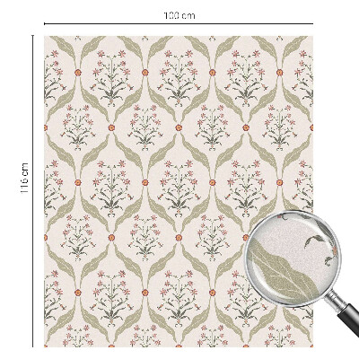 Film occultant pour fenêtre Motif floral