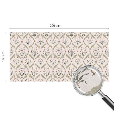 Film occultant pour fenêtre Motif floral