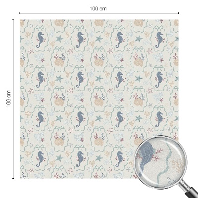 Brise-vue pour fenêtre Hippocampes