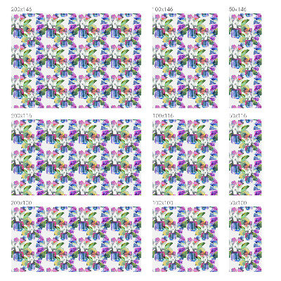 Film adhésif pour vitrage dépoli vitrail abstraction colorée