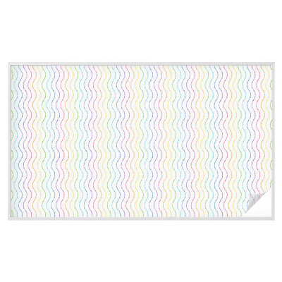 Film occultant pour fenêtre Lignes arc-en-ciel