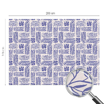 Film solaire fenêtre décoratif aspect vitrail Modèles végétaux