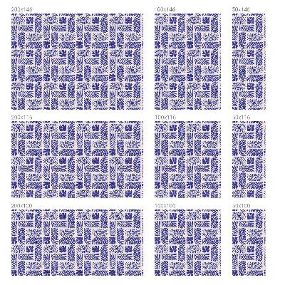 Film solaire fenêtre décoratif aspect vitrail Modèles végétaux