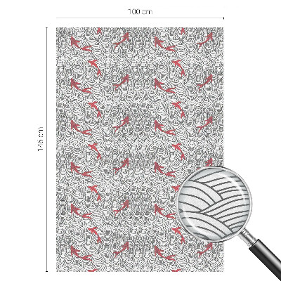 Film occultant pour fenêtre Motif ondulé