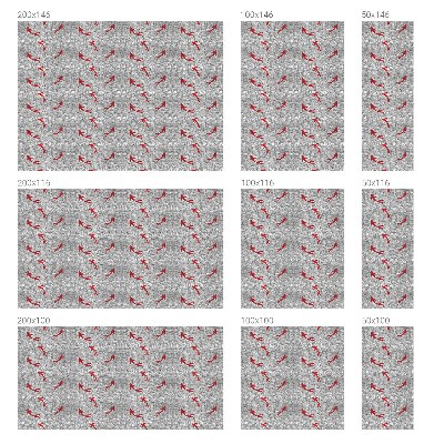 Film occultant pour fenêtre Motif ondulé