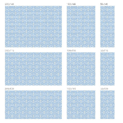 Brise-vue pour fenêtre ornement floral
